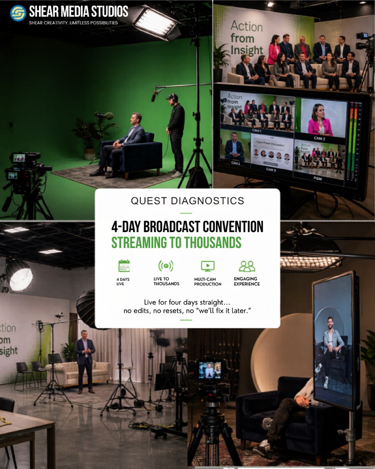 Corporate broadcast & livestream